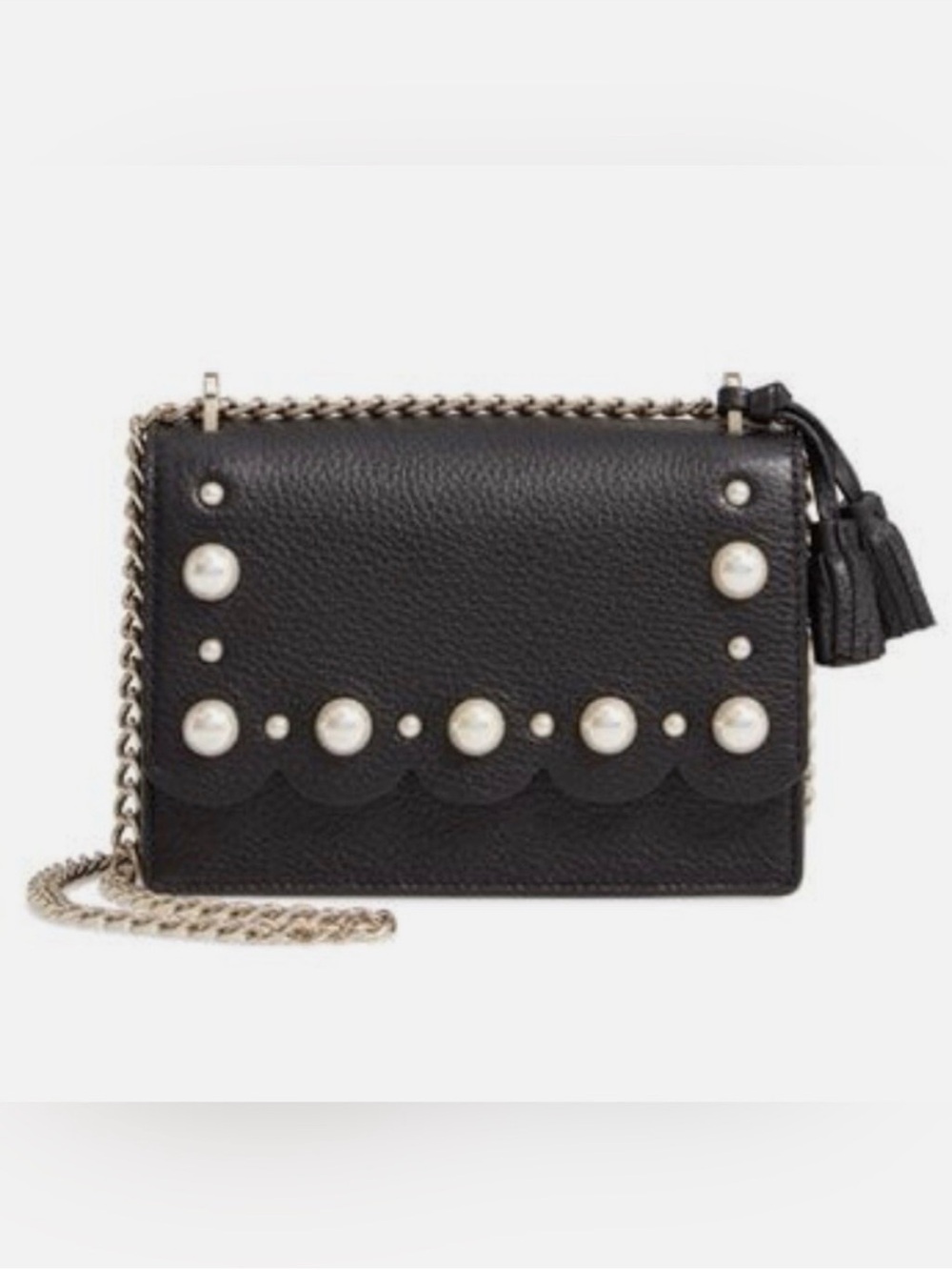 Kate Spade New York Hayes
Street Pearl Hazel shoulder bag wear 2 ways EUC